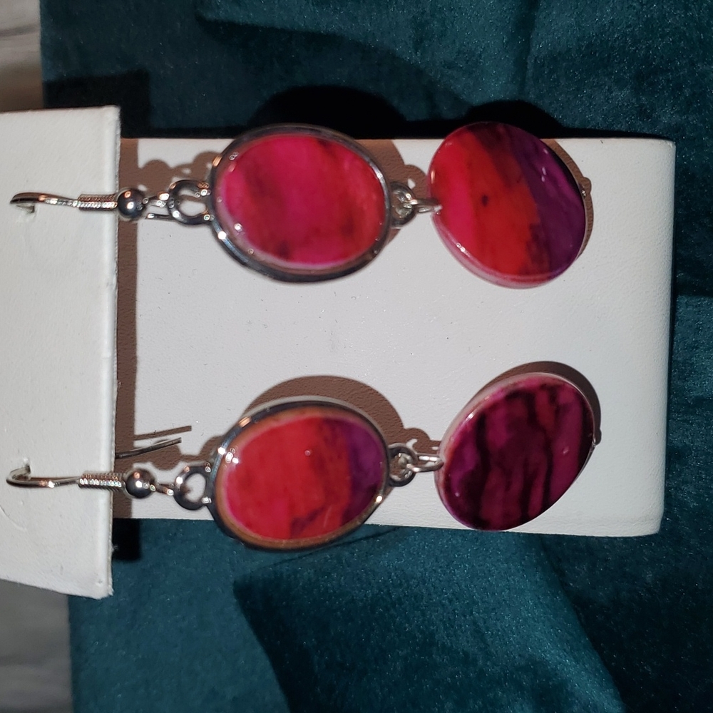 Dangle Fish Hook Earrings